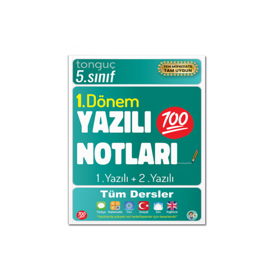 Tonguç Akademi 5. Sınıf Yazılı Notları 1. Dönem 1. ve 2. Yazılı 2025 Güncel Müfredata Uygun Tonguç Akademi 5. Sınıf Yazılı Notları 1. Dönem 1. ve 2. Yazılı 2025 Güncel Müfredata Uygun
