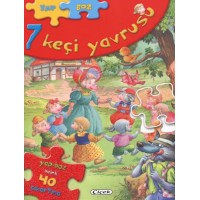 7 Keçi Yavrusu Yap-Boz Çıkartmalı Masallar 1 7 Keçi Yavrusu Yap-Boz Çıkartmalı Masallar 1