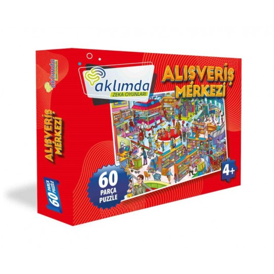 60 Parça Puzzle Alışveriş Merkezi 60 Parça Puzzle Alışveriş Merkezi