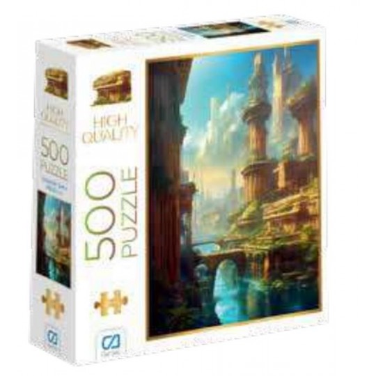 Uzaktaki Şehir Puzzle 500 Uzaktaki Şehir Puzzle 500