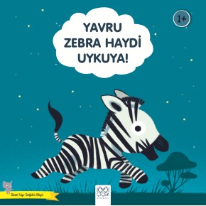 Yavru Zebra Haydi Uykuya! - Güzel Uyu Sağlıklı Büyü