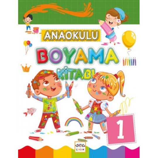 Anaokulu Boyama Kitabı - 1 Anaokulu Boyama Kitabı - 1
