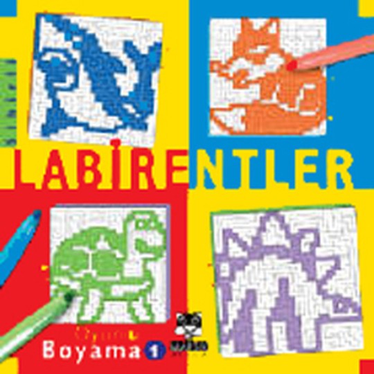 Marsık Labirentler-Oyunlu Boyama Marsık Labirentler-Oyunlu Boyama