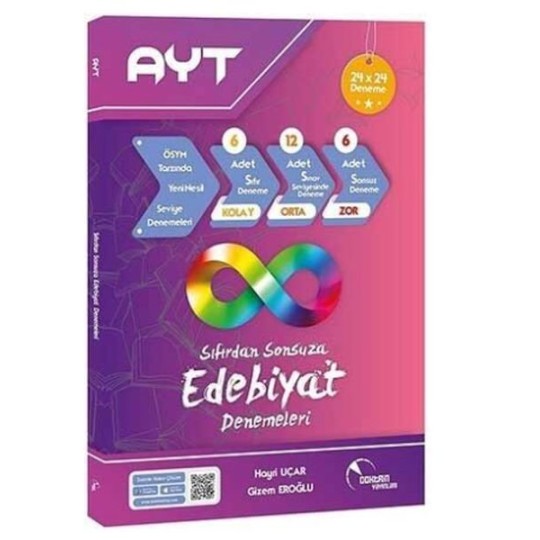 Doktrin Yayınları AYT Edebiyat Sıfırdan Sonsuza 24x24 Deneme Doktrin Yayınları AYT Edebiyat Sıfırdan Sonsuza 24x24 Deneme