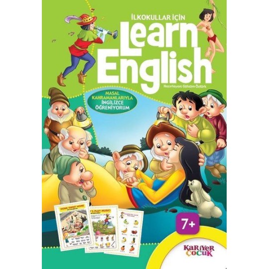 İlkokullar İçin Learn English - Yeşil İlkokullar İçin Learn English - Yeşil