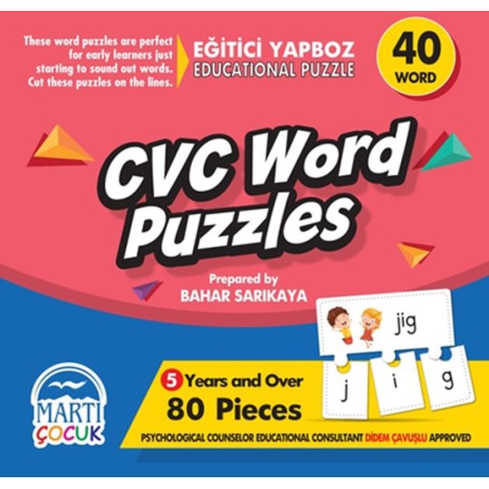 Cvc Word Puzzles - Eğitici Yapboz Cvc Word Puzzles - Eğitici Yapboz