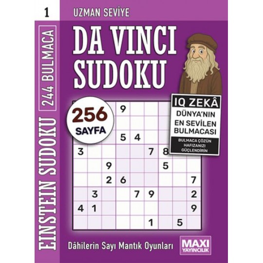 Da Vinci Uzman Sudoku 1 Da Vinci Uzman Sudoku 1