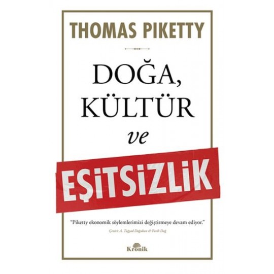 Doğa, Kültür ve Eşitsizlik Doğa, Kültür ve Eşitsizlik