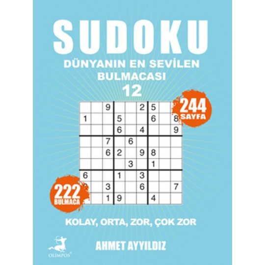 Sudoku Dünyanın En Sevilen Bulmacası 12 Sudoku Dünyanın En Sevilen Bulmacası 12