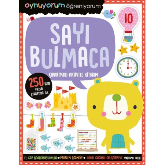 Oynuyorum Öğreniyorum – Sayı Bulmaca Çıkartmalı Aktivite Kitabım Oynuyorum Öğreniyorum – Sayı Bulmaca Çıkartmalı Aktivite Kitabım