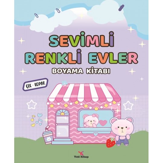 Sevimli Renkli Evler Boyama Kitabı Sevimli Renkli Evler Boyama Kitabı