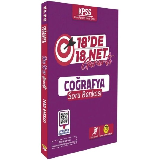 Tasarı Yayınları KPSS Coğrafya 18 de 18 Net Garanti Soru Bankası Tasarı Yayınları KPSS Coğrafya 18 de 18 Net Garanti Soru Bankası