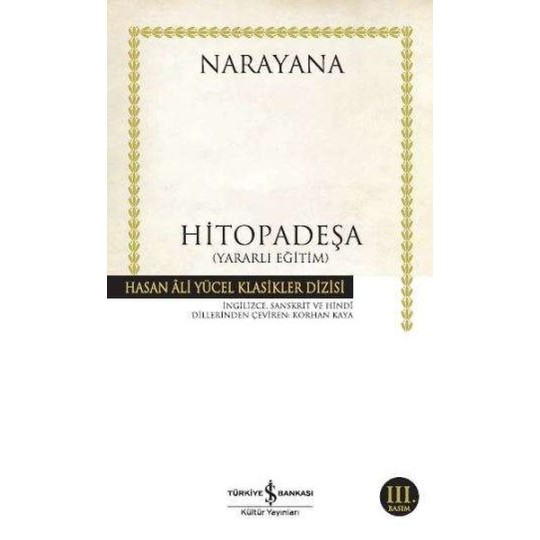 Hitopadeşa - Hasan Ali Yücel Klasikleri Hitopadeşa - Hasan Ali Yücel Klasikleri