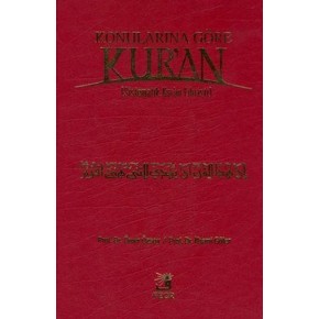 Konularına Göre Kur'an (Sistematik Kur'an Fihristi) Büyük Boy
